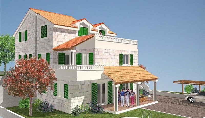 House in beautiful location in Milna, Brac island