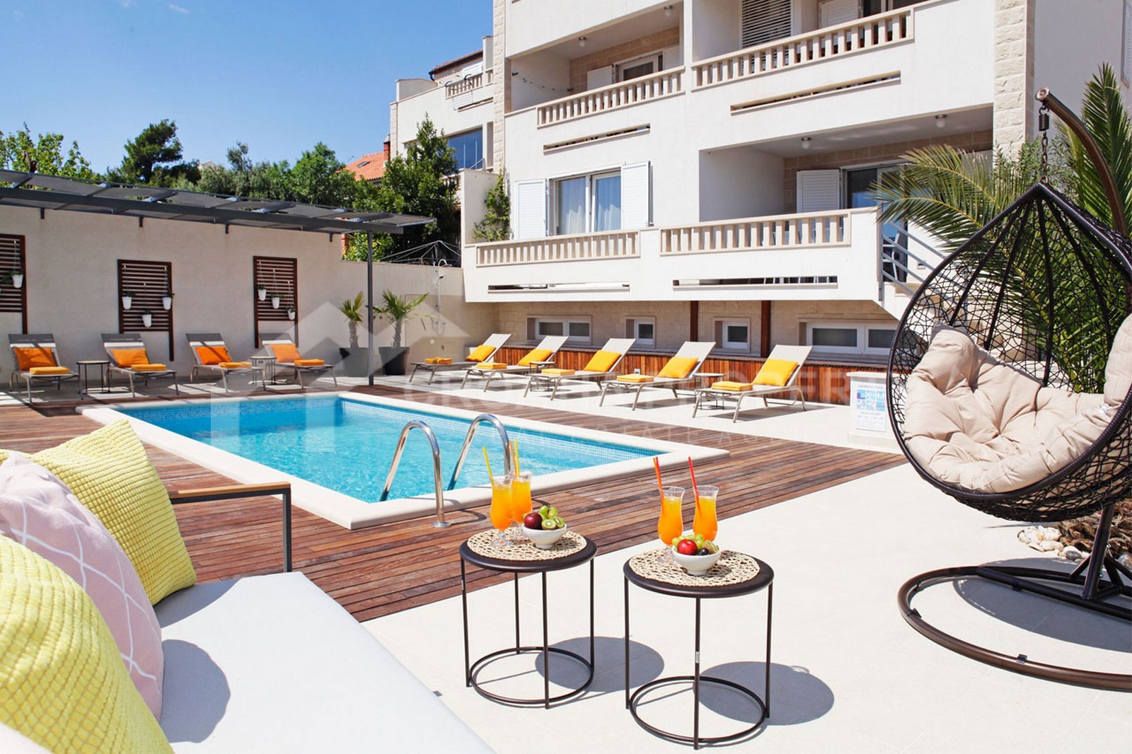 Ground floor apartment with pool Bol Croatia Property Net