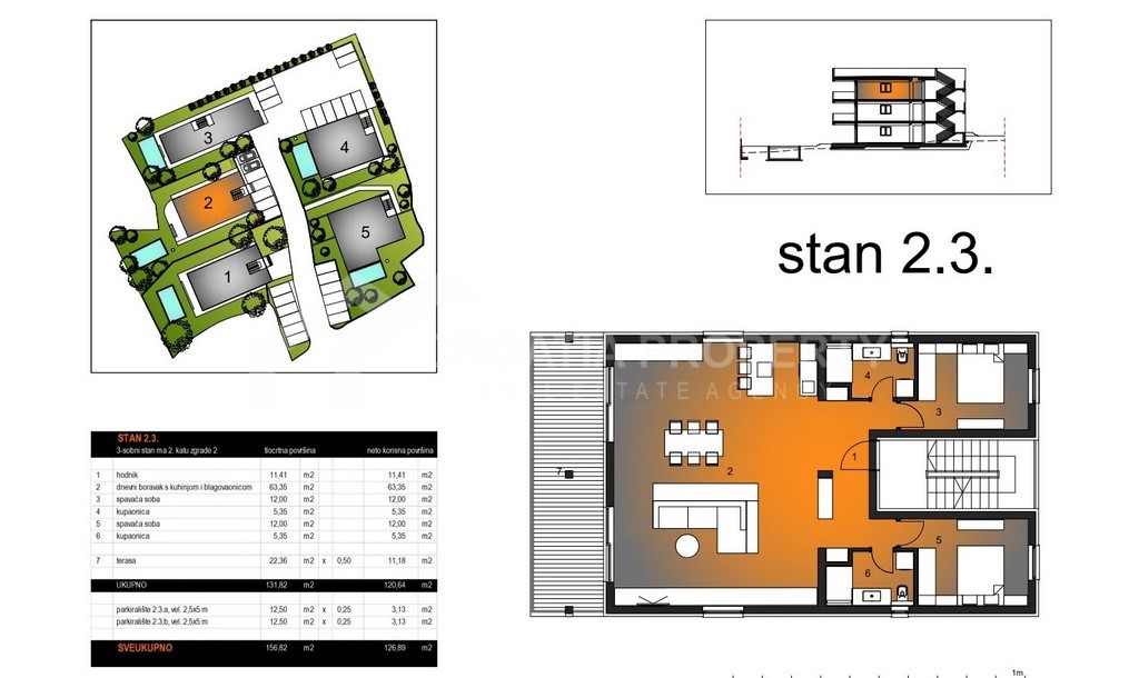 new apartments for sale on Ciovo south - 2771 - photo (2)