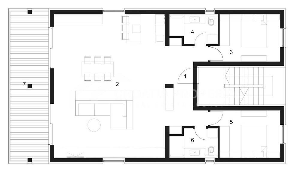 new apartments for sale on Ciovo south - 2771 - photo (6)
