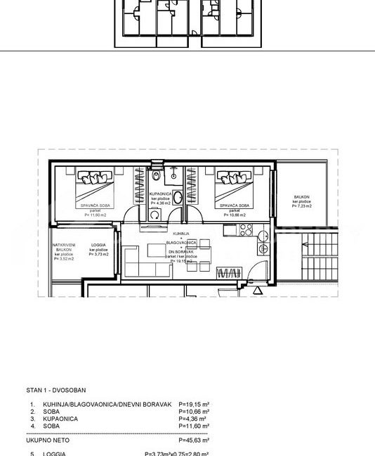 new two-bedroom apartment Omis - 2767 - photo (2)
