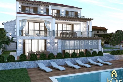 new family house with pool - 2817 - new house in Vrpolje (1)