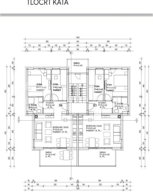 first floor apartment with a superb view rogoznica (12)