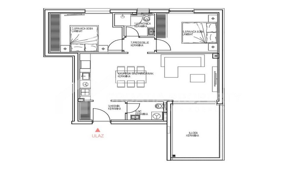 new second-floor apartment primosten - 3318 (11)