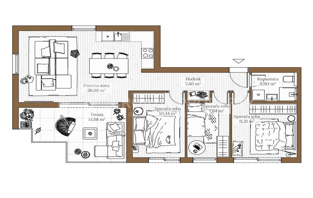 new ground-floor apartment kastela (4)