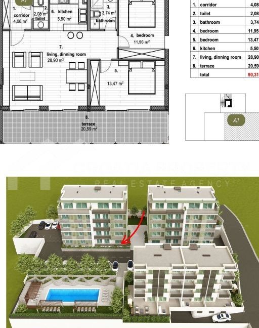new apartment with garage space makarska (5)