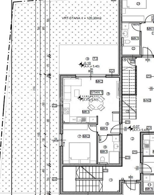 new apartment with garden ciovo (5)