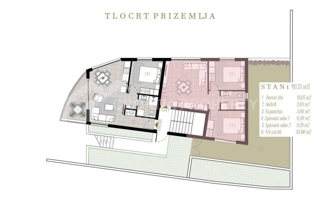 new two-bedroom apartment podstrana (3)