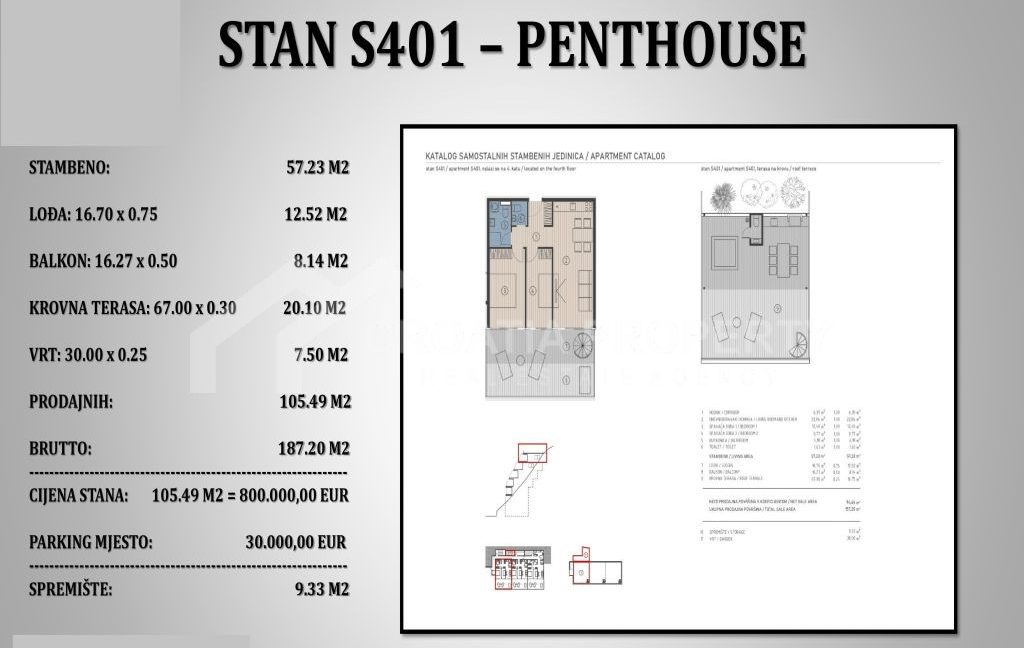 new penthouse apartment jesenice - 3526 (2)