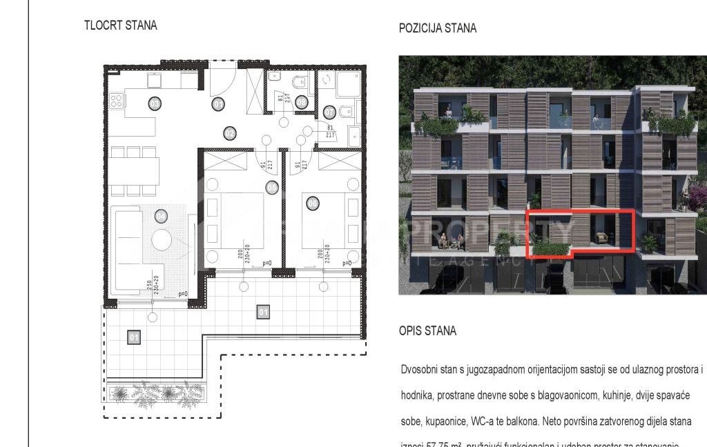 new two-bedroom apartment omis (5)