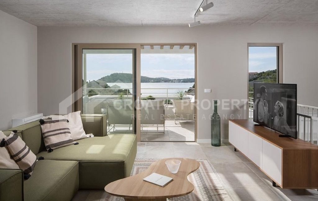 luxury villa with pool rogoznica - 3633 (5)