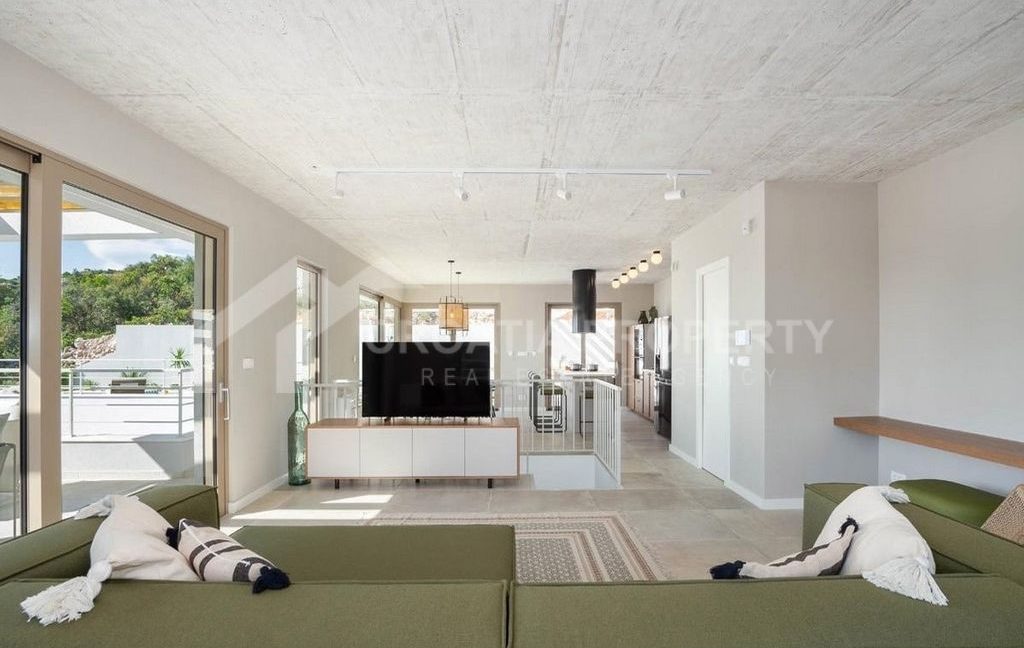 luxury villa with pool rogoznica - 3633 (8)