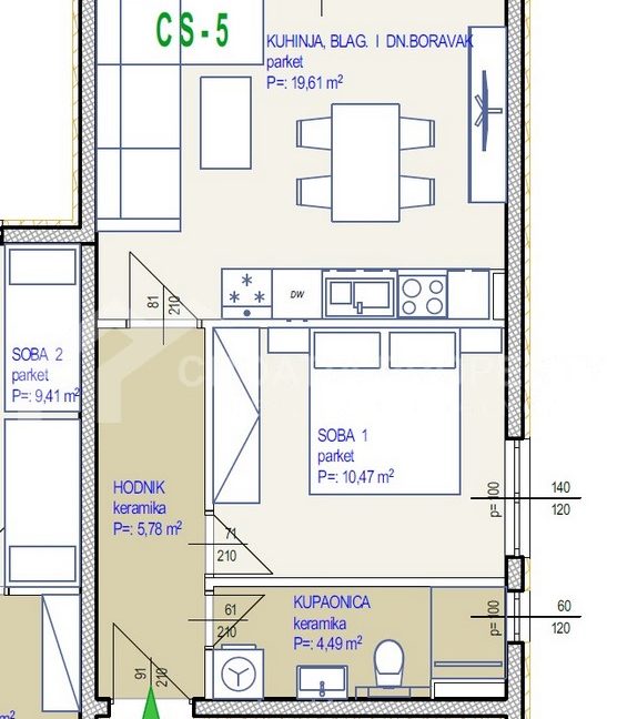 new groundfloor apartment with garden seget (4)
