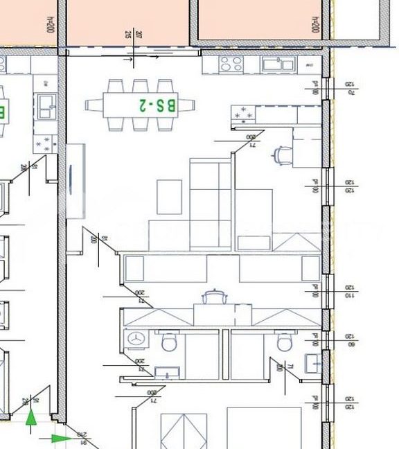 new seaside apartment with big terrace seget (2)