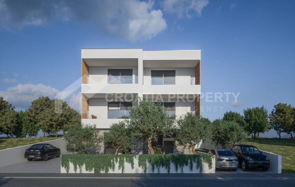 first row apartment with spacious garden brodarica - 3698 (5)