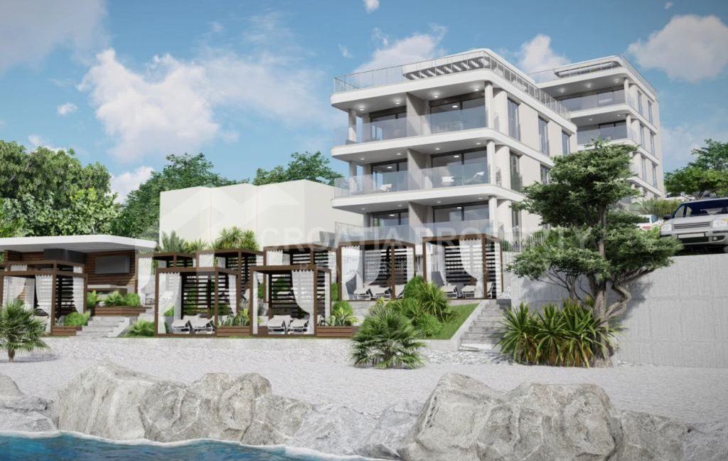 new apartment with spacious terrace and garden ciovo  - 3712 (3)