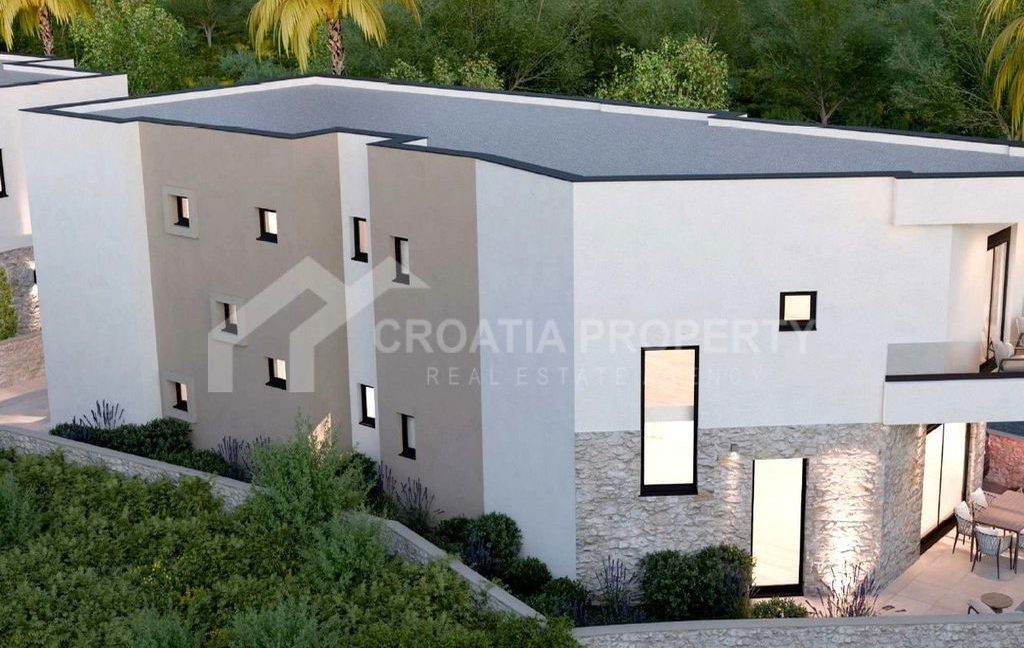 new two story modern design house murter (3)