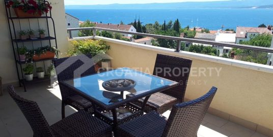 Open sea view modern apartment Brac
