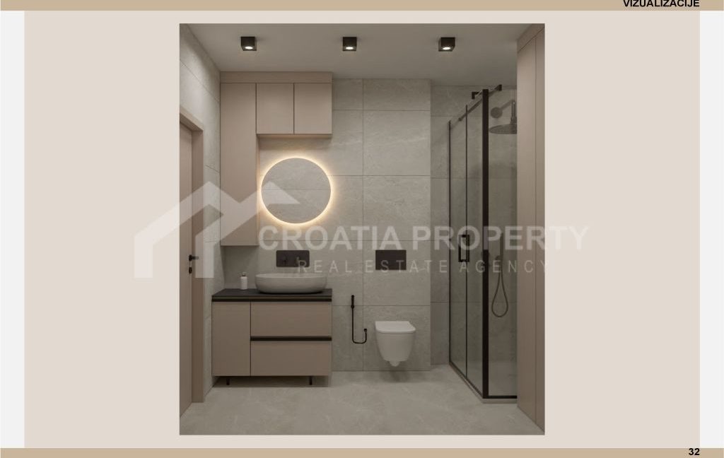 penthouse with beautiful open sea view gradac - 3707 (10)