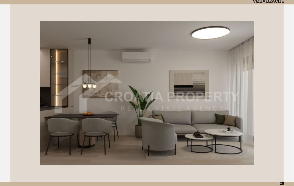 penthouse with beautiful open sea view gradac - 3707 (8)