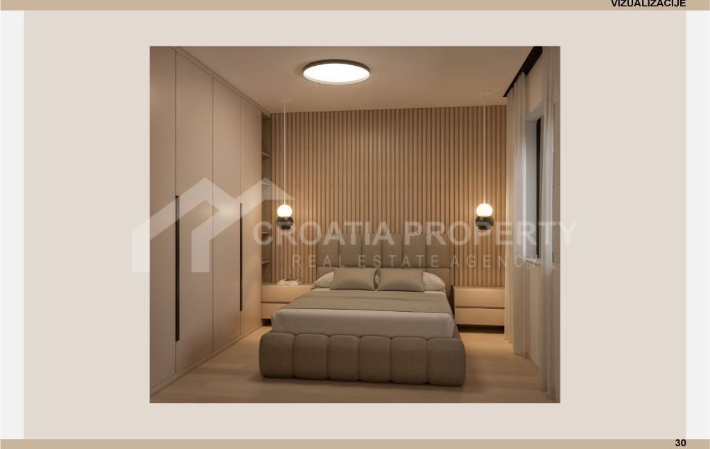 penthouse with beautiful open sea view gradac - 3707 (9)
