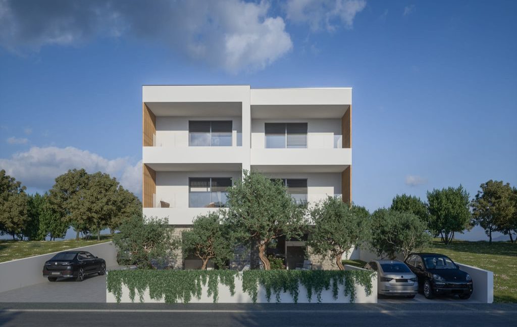 spacious first row apartment with terrace brodarica - 3695 (2)