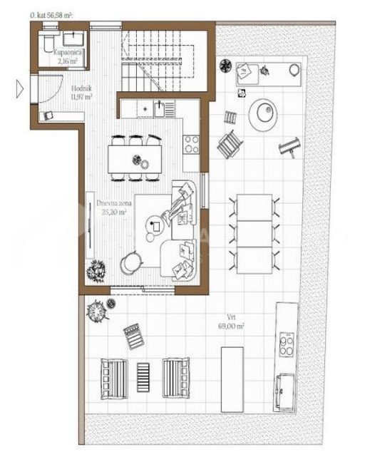 new seaside two story apartment kastela - 3714 (4)