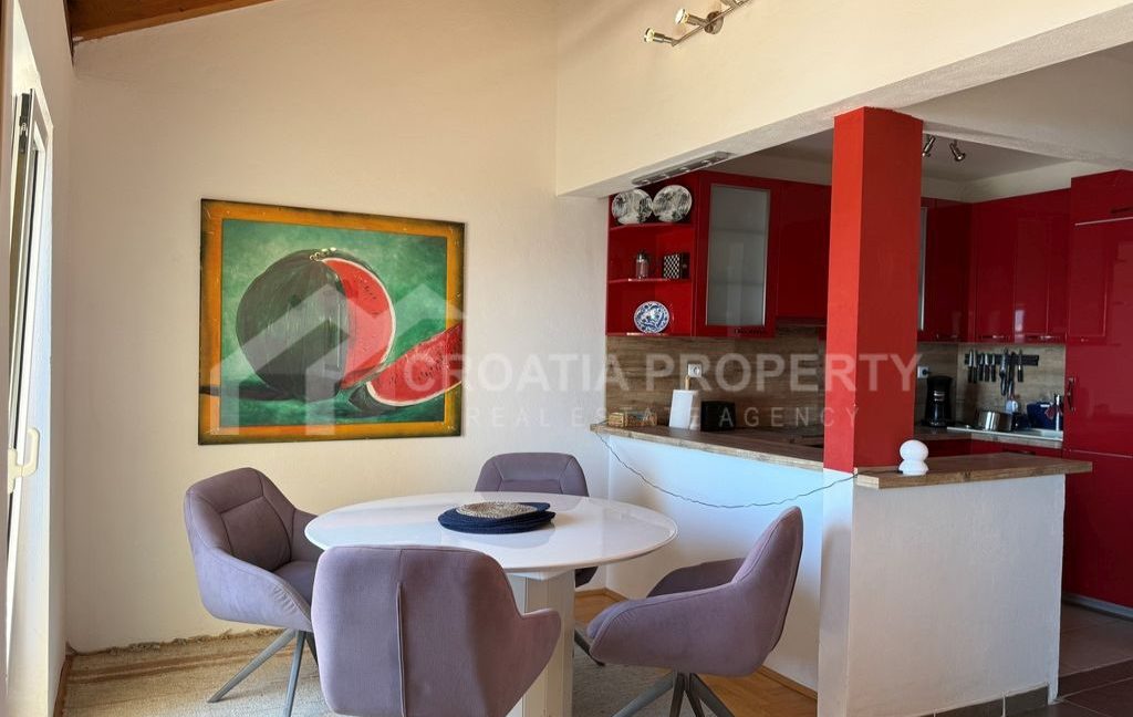 mediterranean style open sea view apartment brac - 3721 (2)