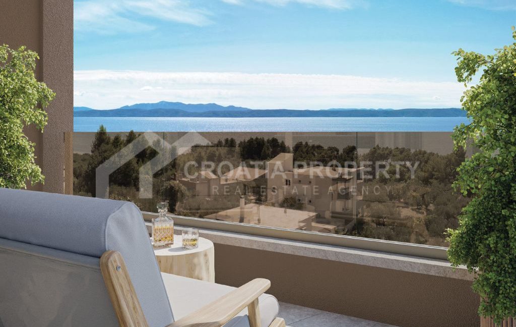 new open sea view penthouse podgora - 3735 (1)
