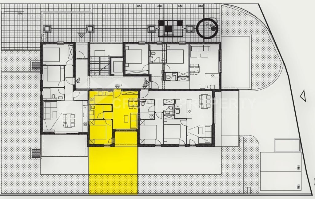 seaside apartment with garden ciovo - 3725 (5)