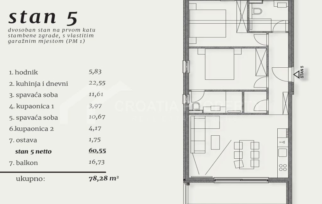 spacious seaside apartment with garden (6)