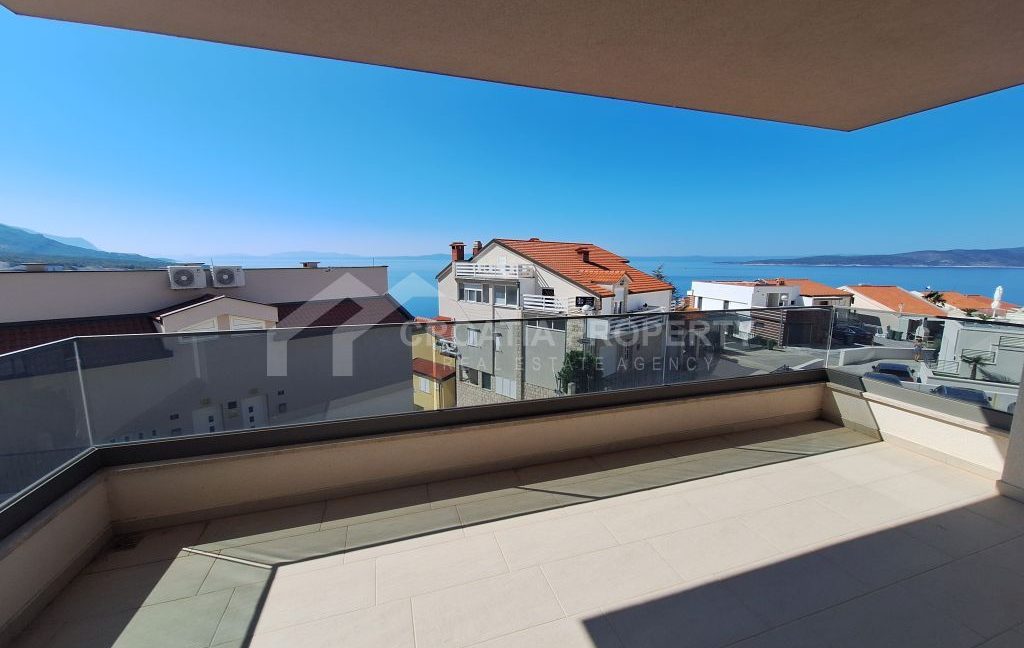 contemporary apartment with a view baska voda - 3780 (1)