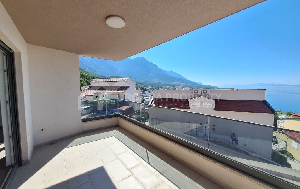 contemporary apartment with a view baska voda - 3780 (9)