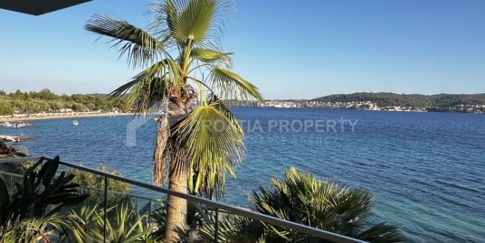 First row apartment with a pool and terrace Peljesac