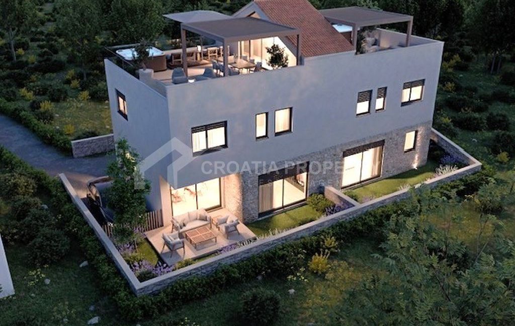 modern new house with parking space and garden murter - 3775 (5)