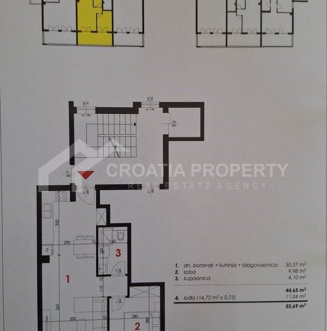 new apartment with sea view loggia makarska (6)