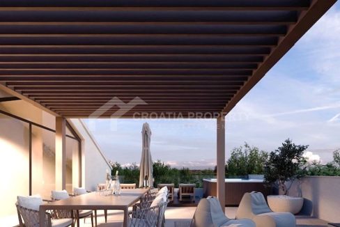 new contemporary house with loggia murter - 3777 (1)