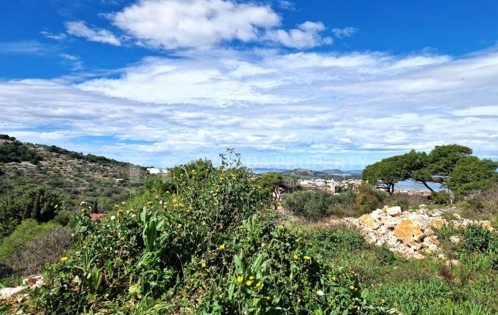 construction land with a sea view murter - 3802 (6)