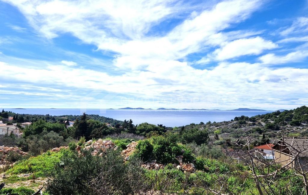construction land with a sea view murter - 3802 (8)