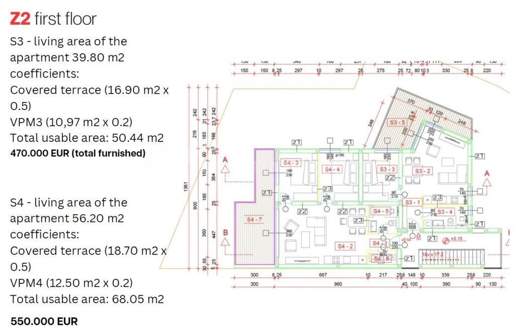 fully furnished sea view apartment sevid - 3813 (6)