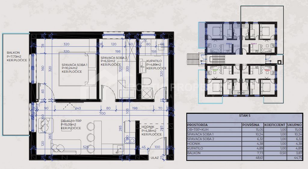 1st floor apartment with a view ciovo - 3853 (2)