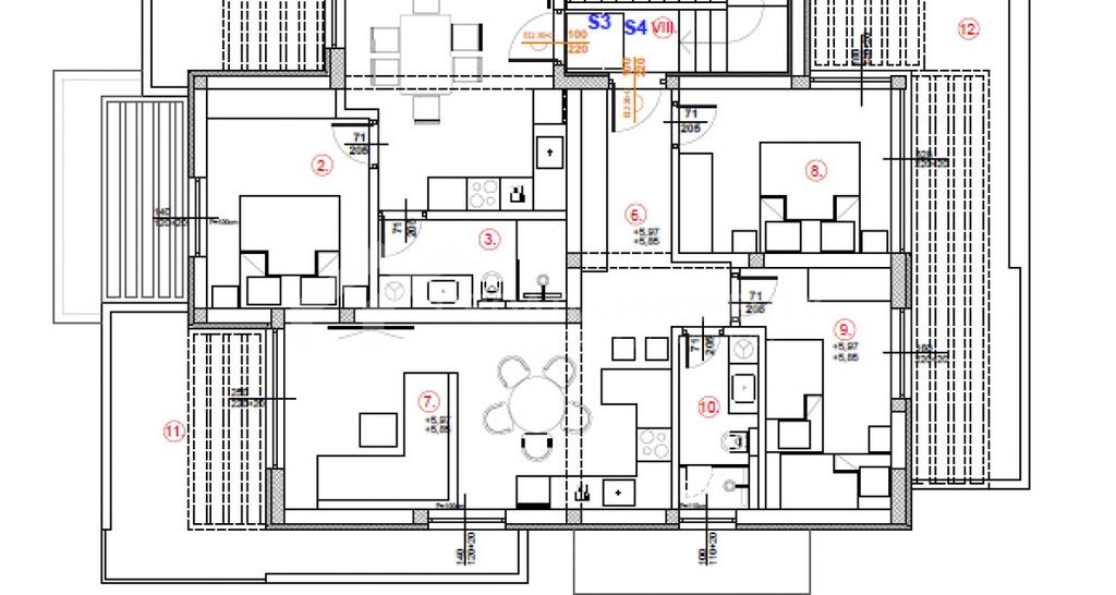 new 2nd floor seaside apartment murter - 3836 (4)