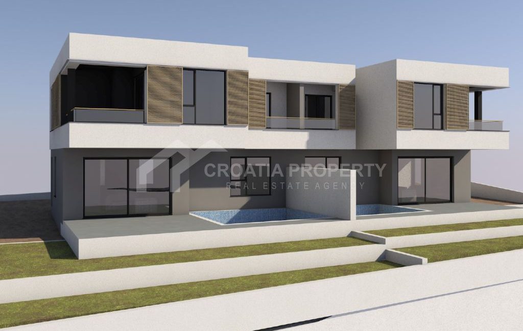 new and modern house with a pool vodice - 3841 (3)