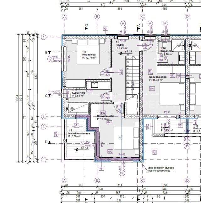 new and modern house with a pool vodice - 3841 (5)