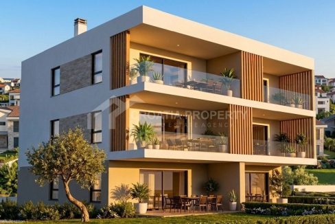 new apartment with parking lot by the beach tribunj - 3854 (1)