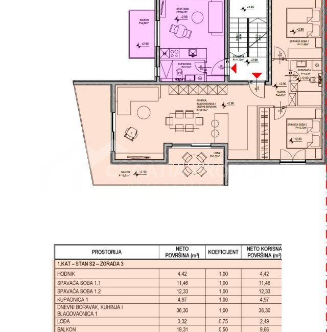 new apartment with parking space included kastela (3)