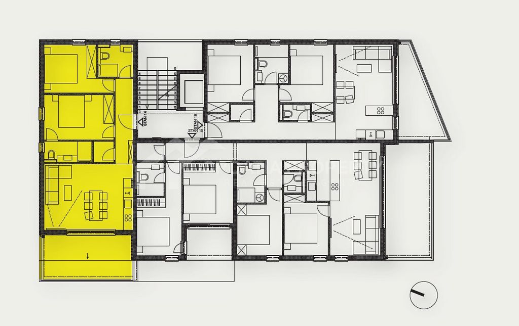 new elevator eqquiped sea view apartment ciovo (5)