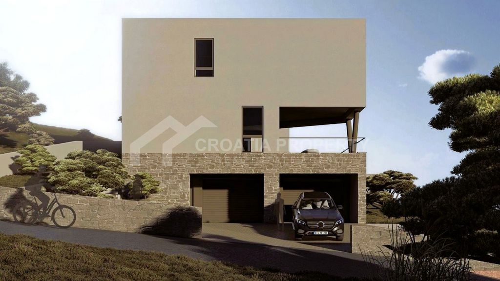 new multi story house with a pool murter - 3849 (7)